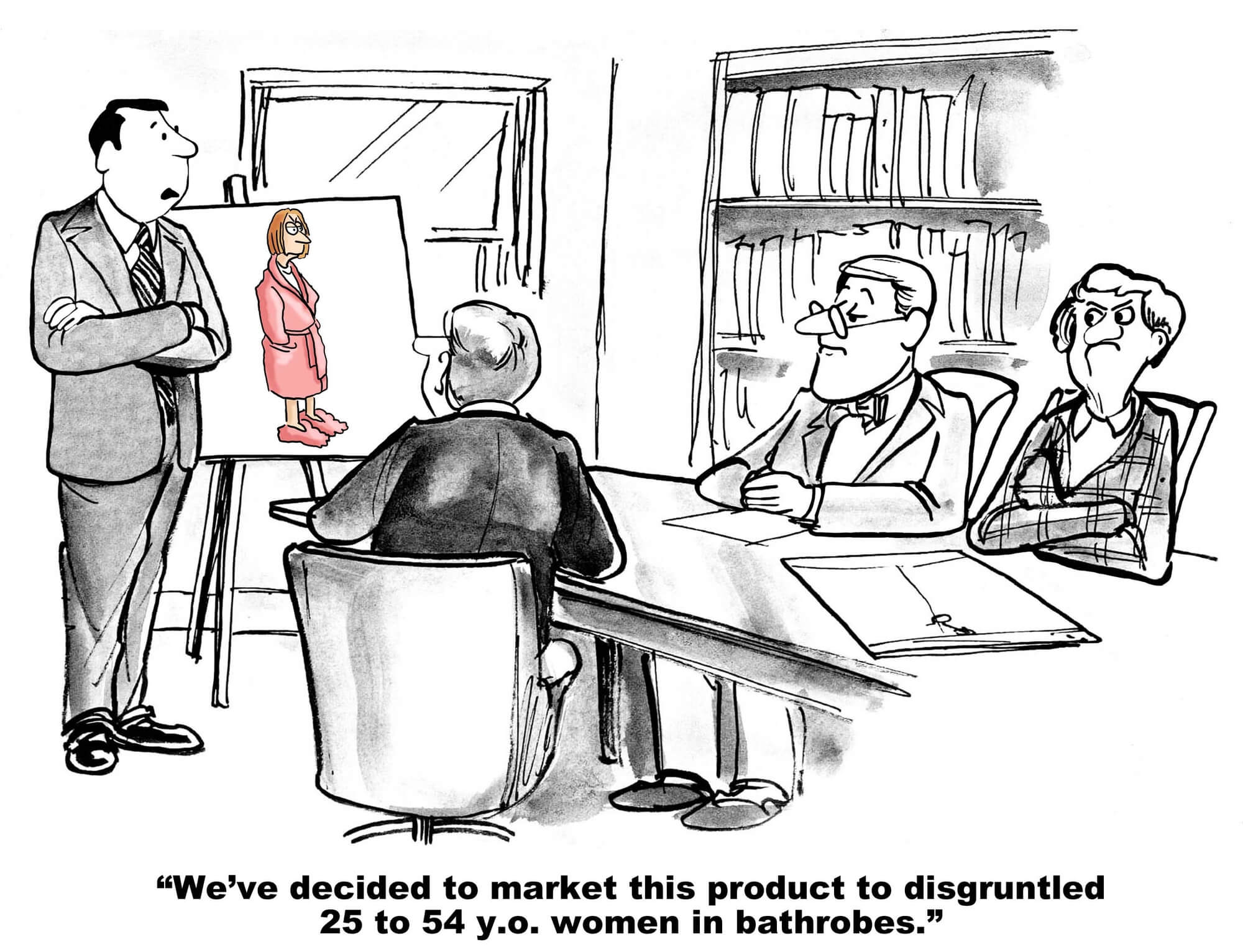target audience comic