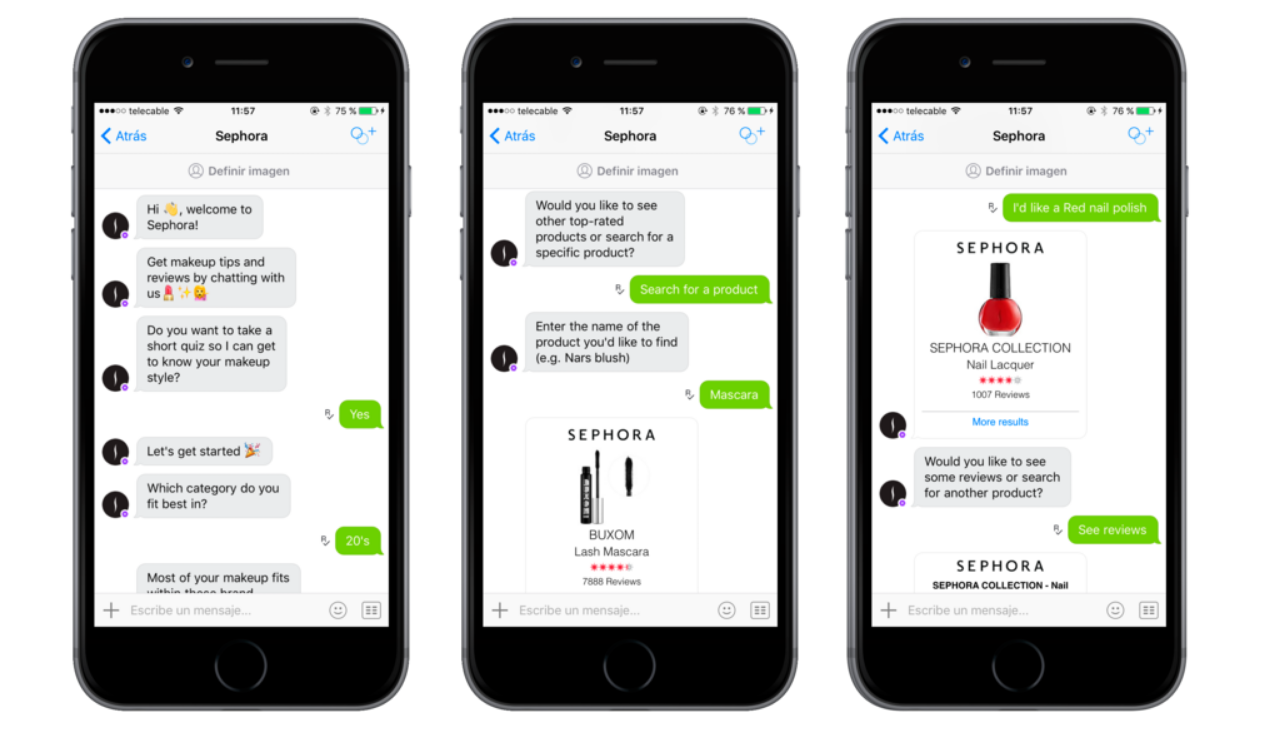 Sephora chatbot