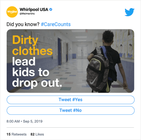 Whirlpool USA inclusive marketing campaign.