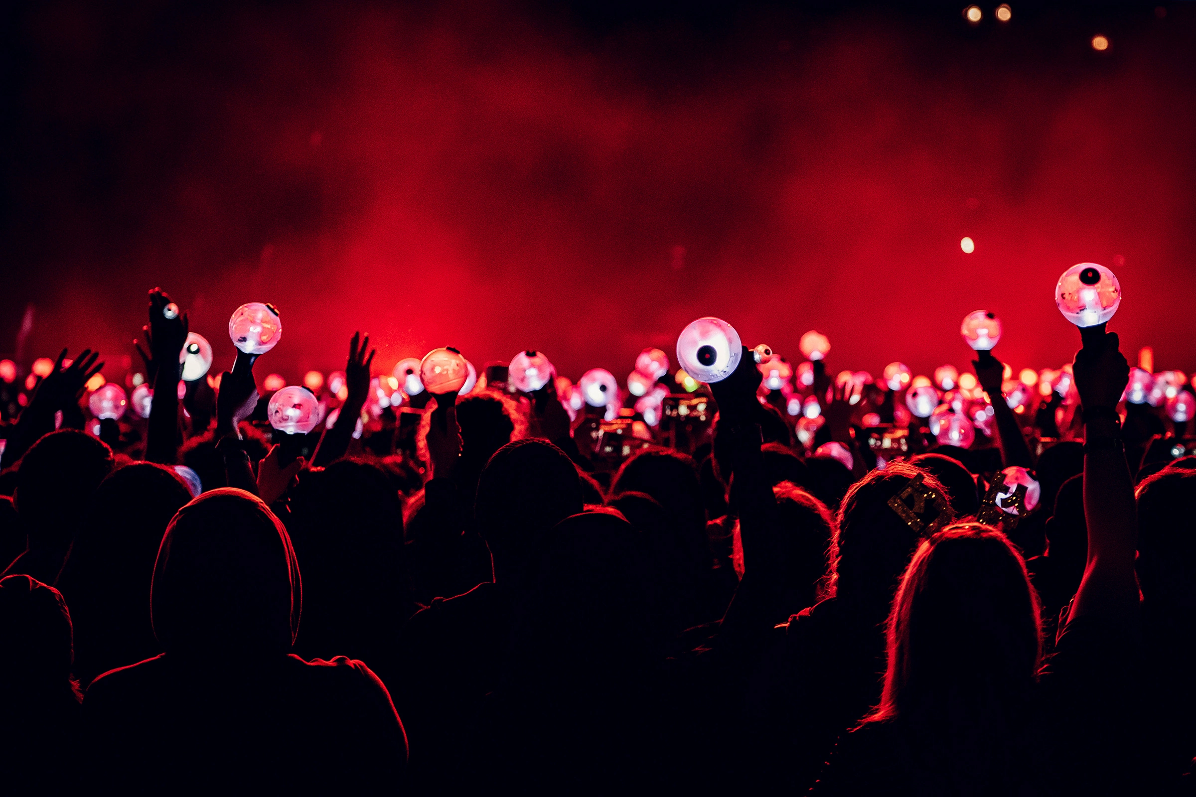 BTS army during a concert