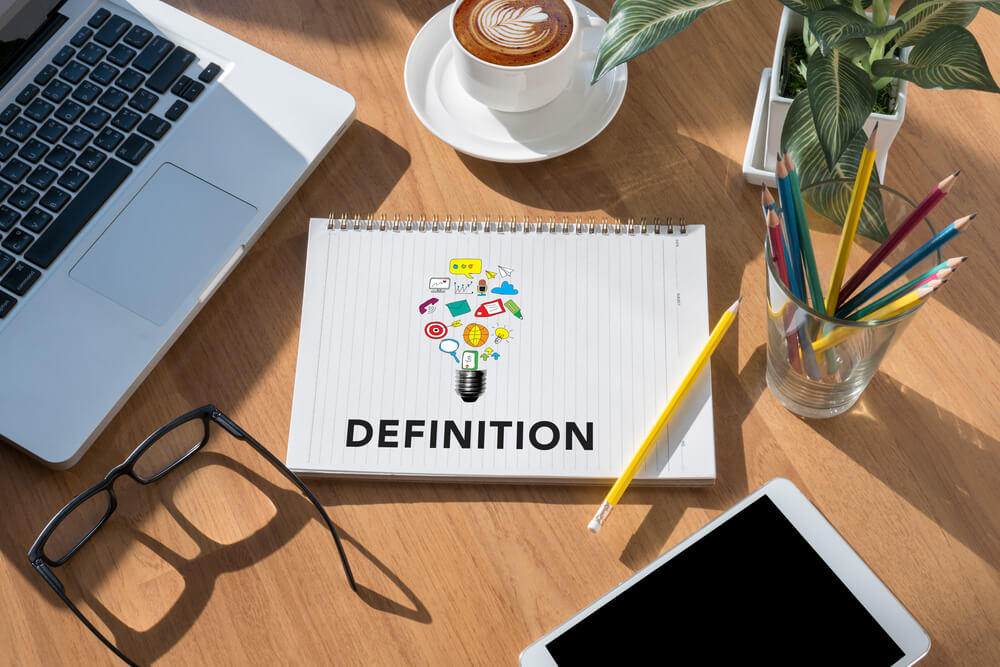 marketer creating a glossary for a client's niche. 