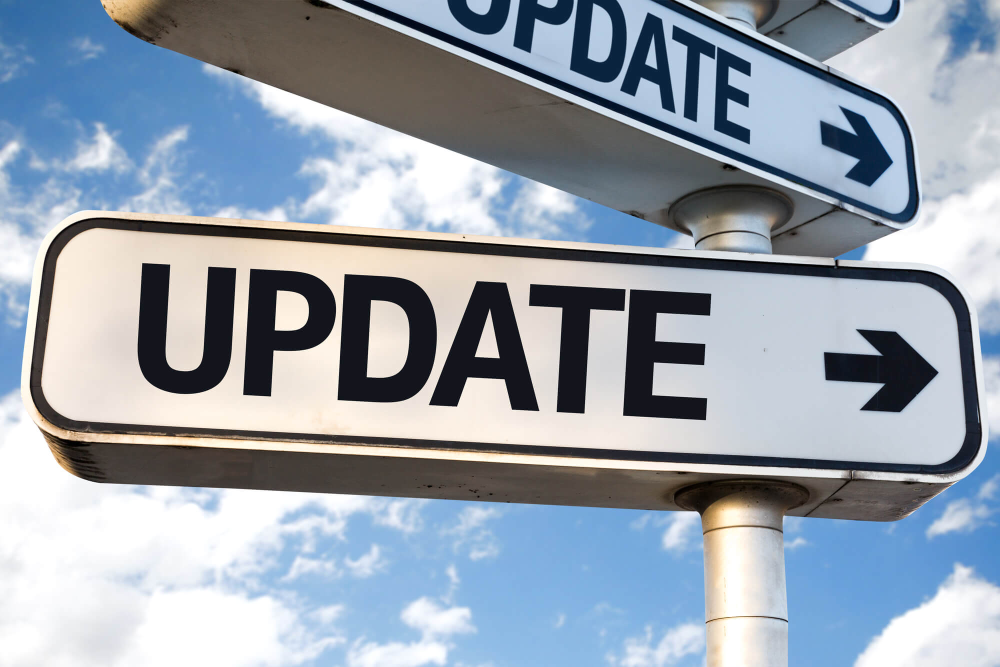 "update" direction