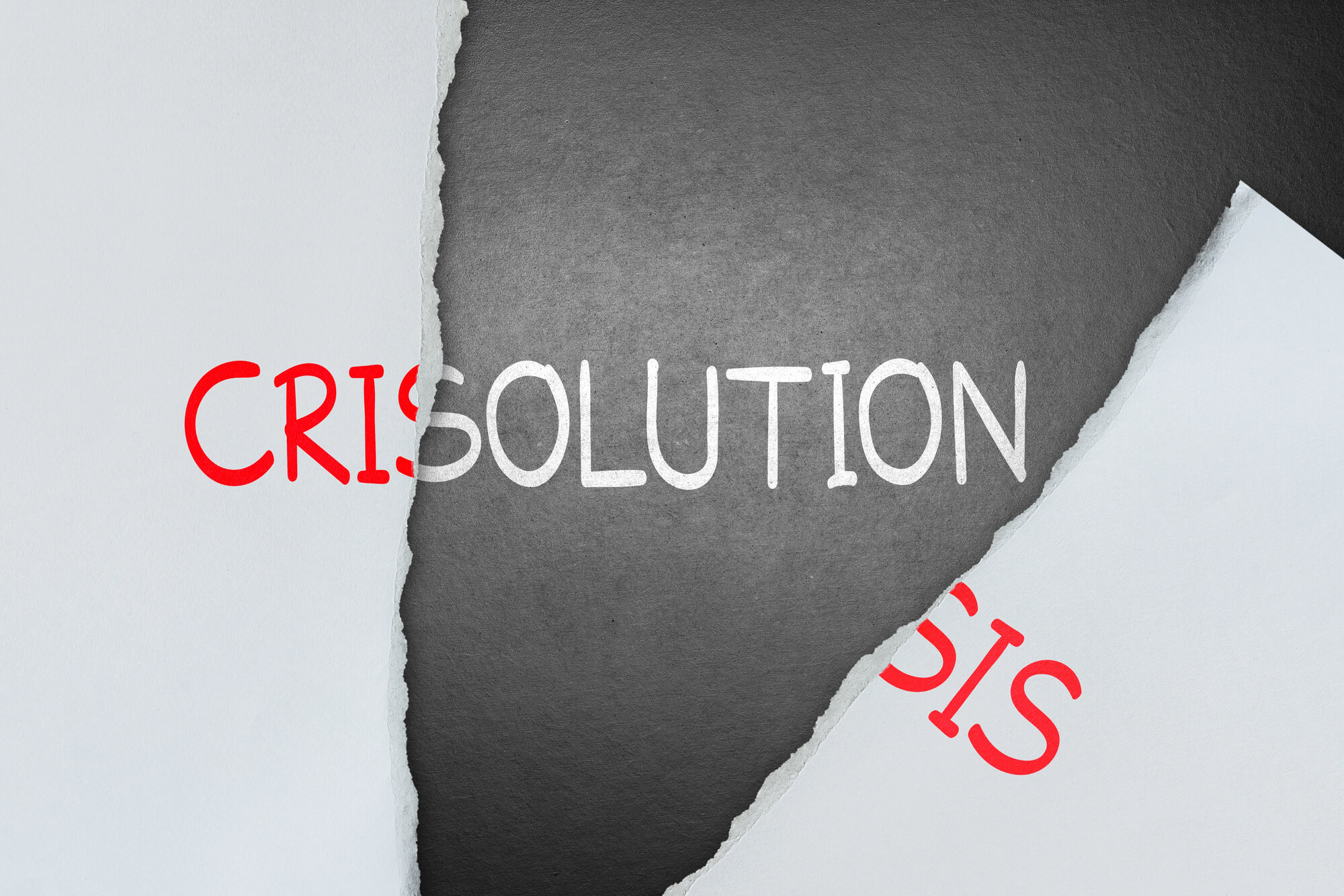 solution for a crisis