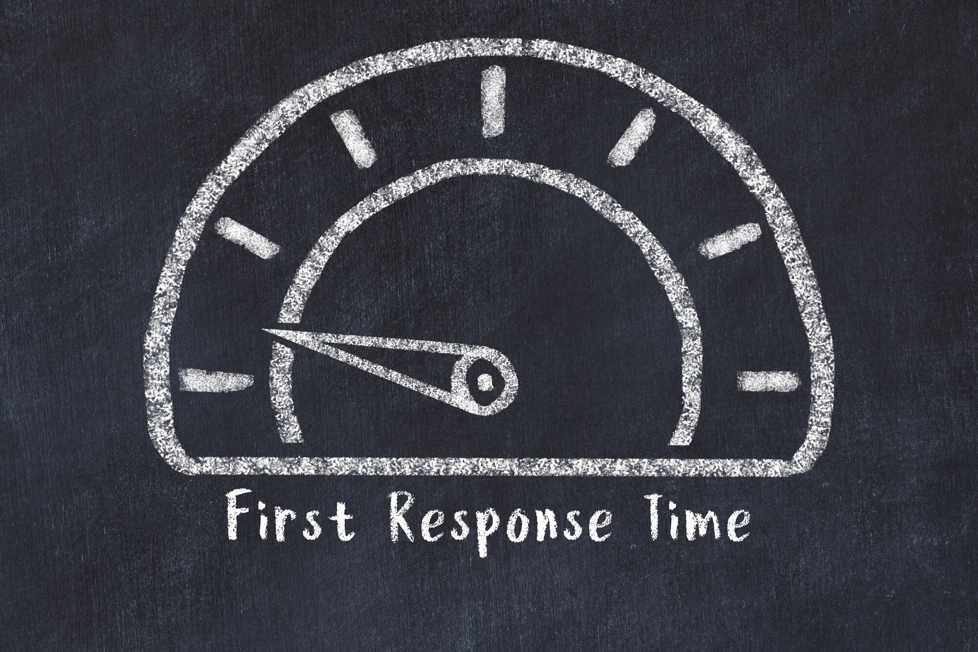 first response time vector written on a chalkboard