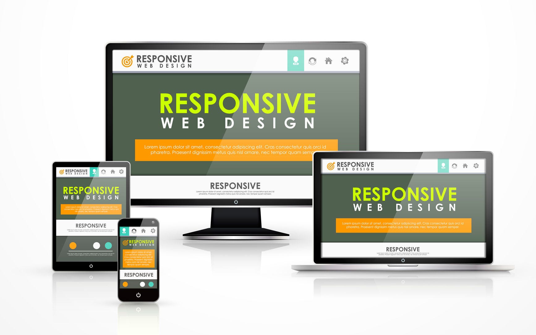 website in various