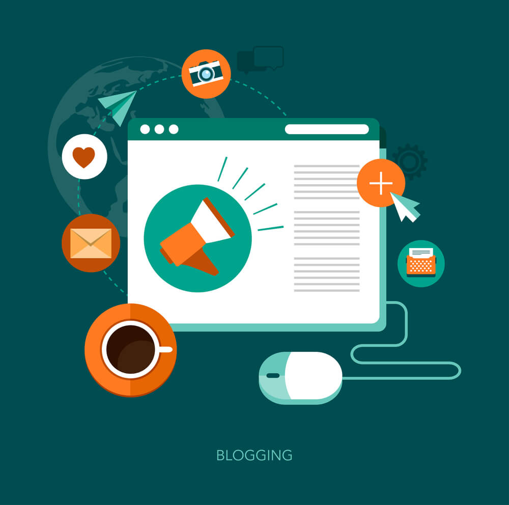on page SEO elements of a blog. 