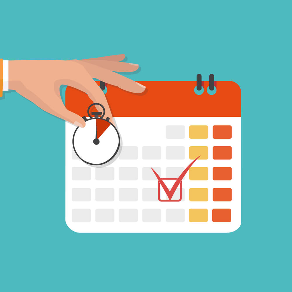 date and time concept web design company