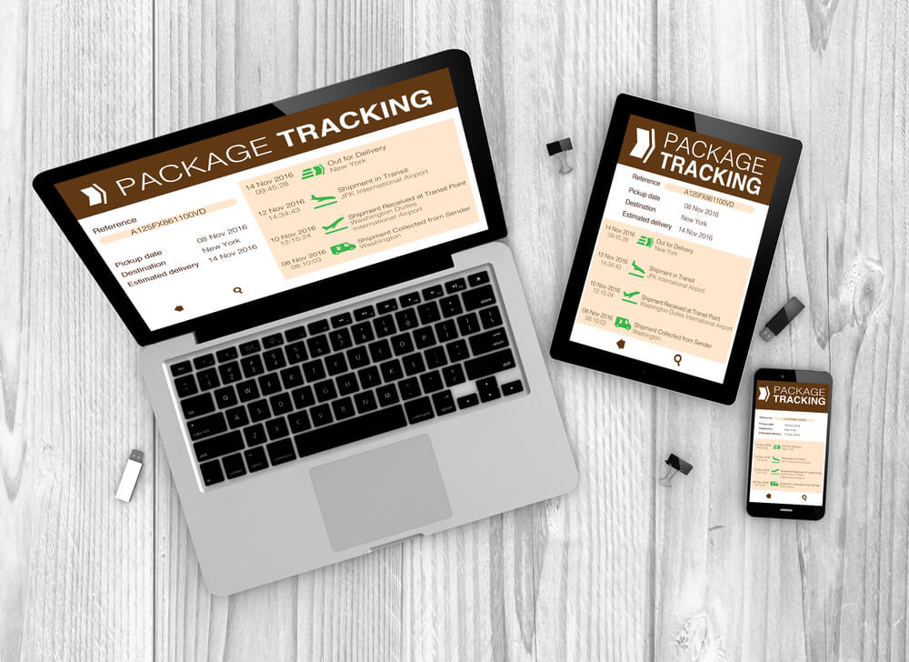 Customized west palm beach web design for order tracking.