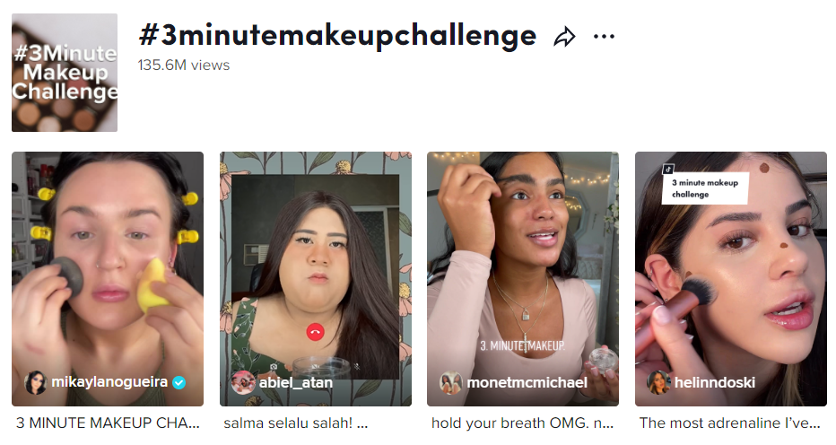 sample viral tiktok challenge
