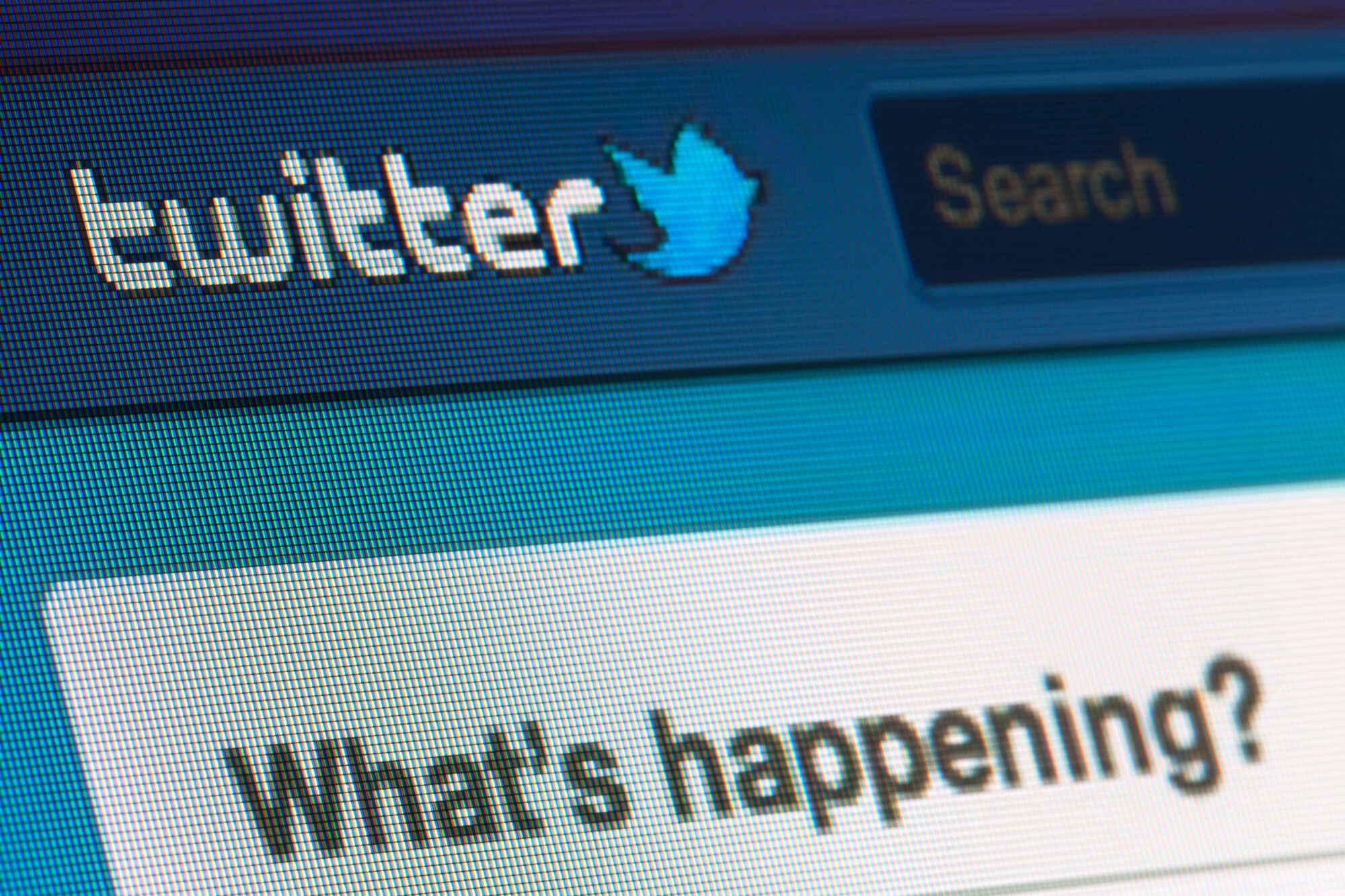 Twitter interface