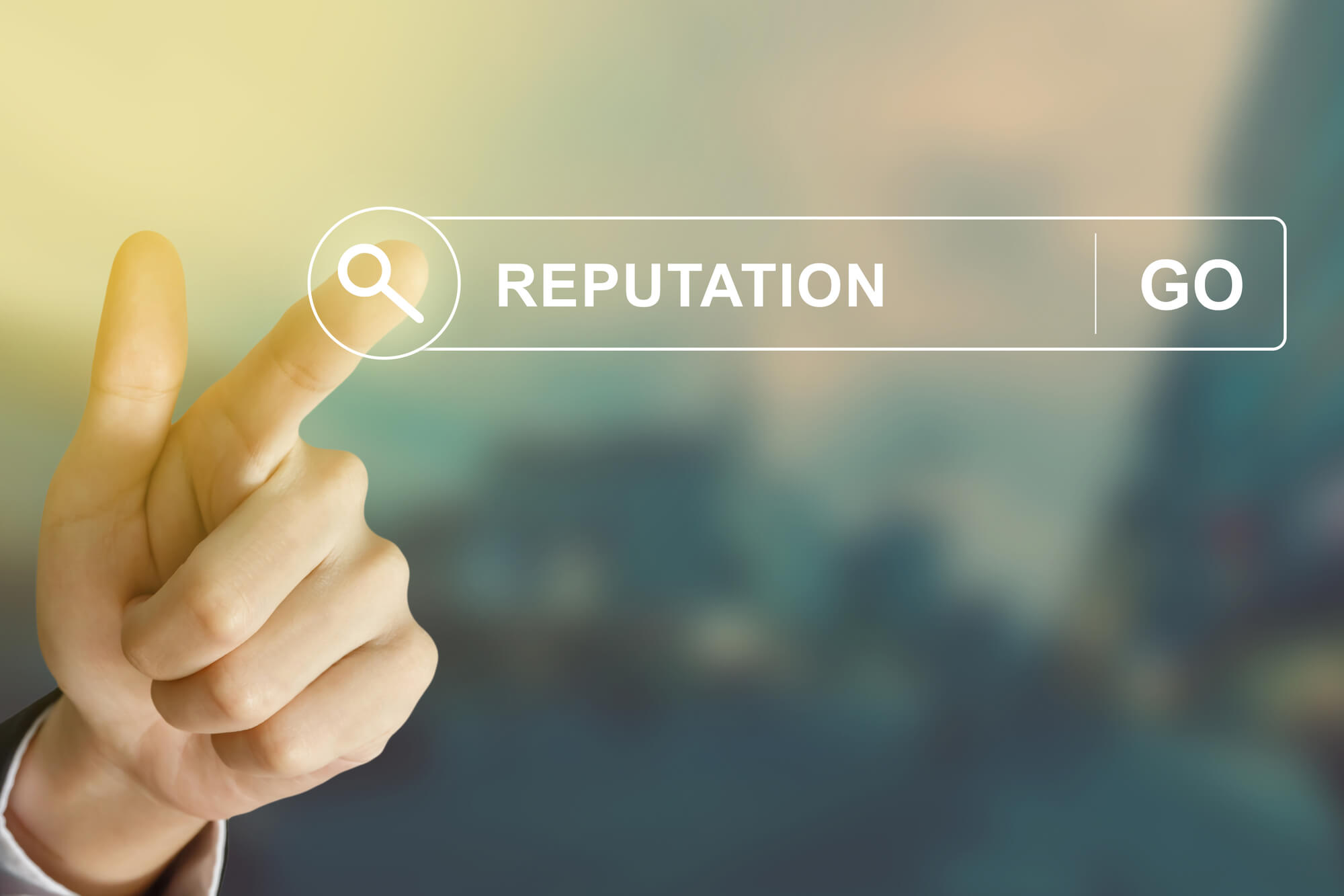 online reputation concept
