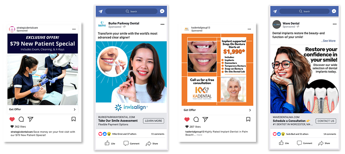 sample dental ads