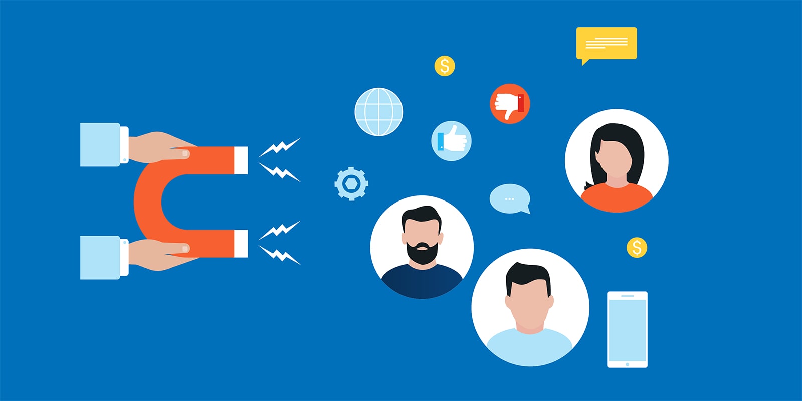social media magnet