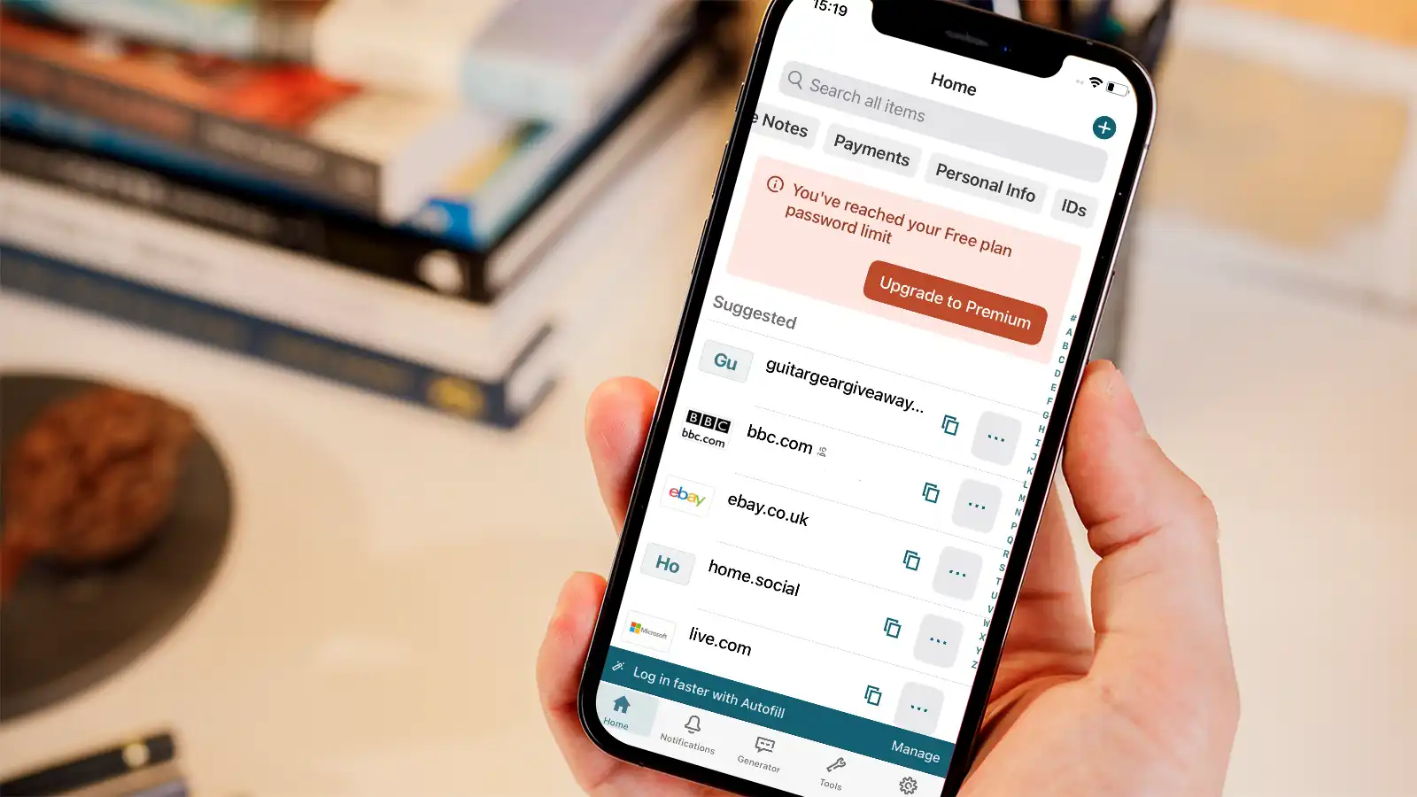 dashlane mobile app