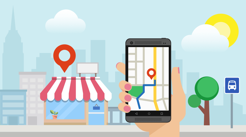 business on Maps