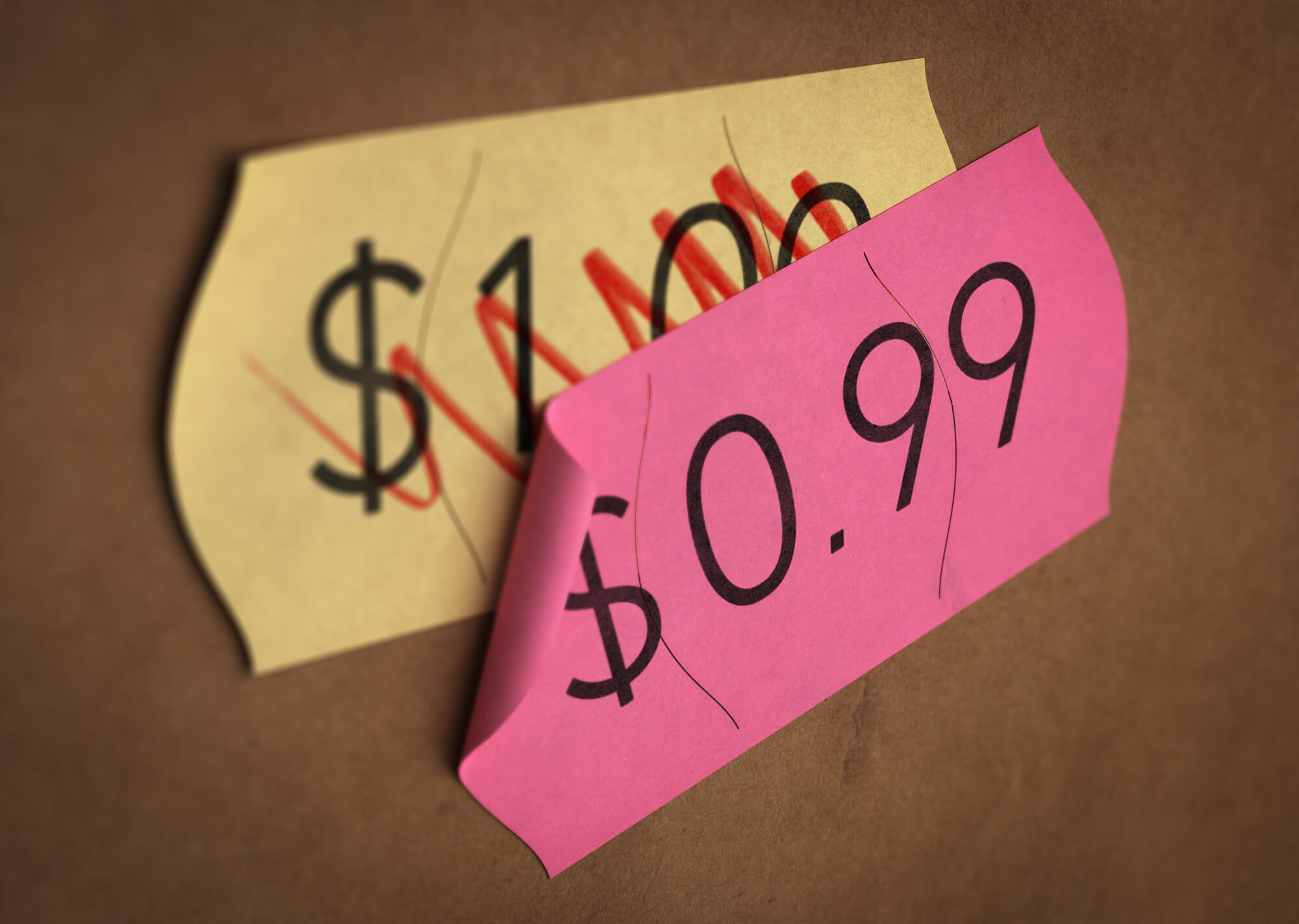 Change price from 1.00 to 0.99