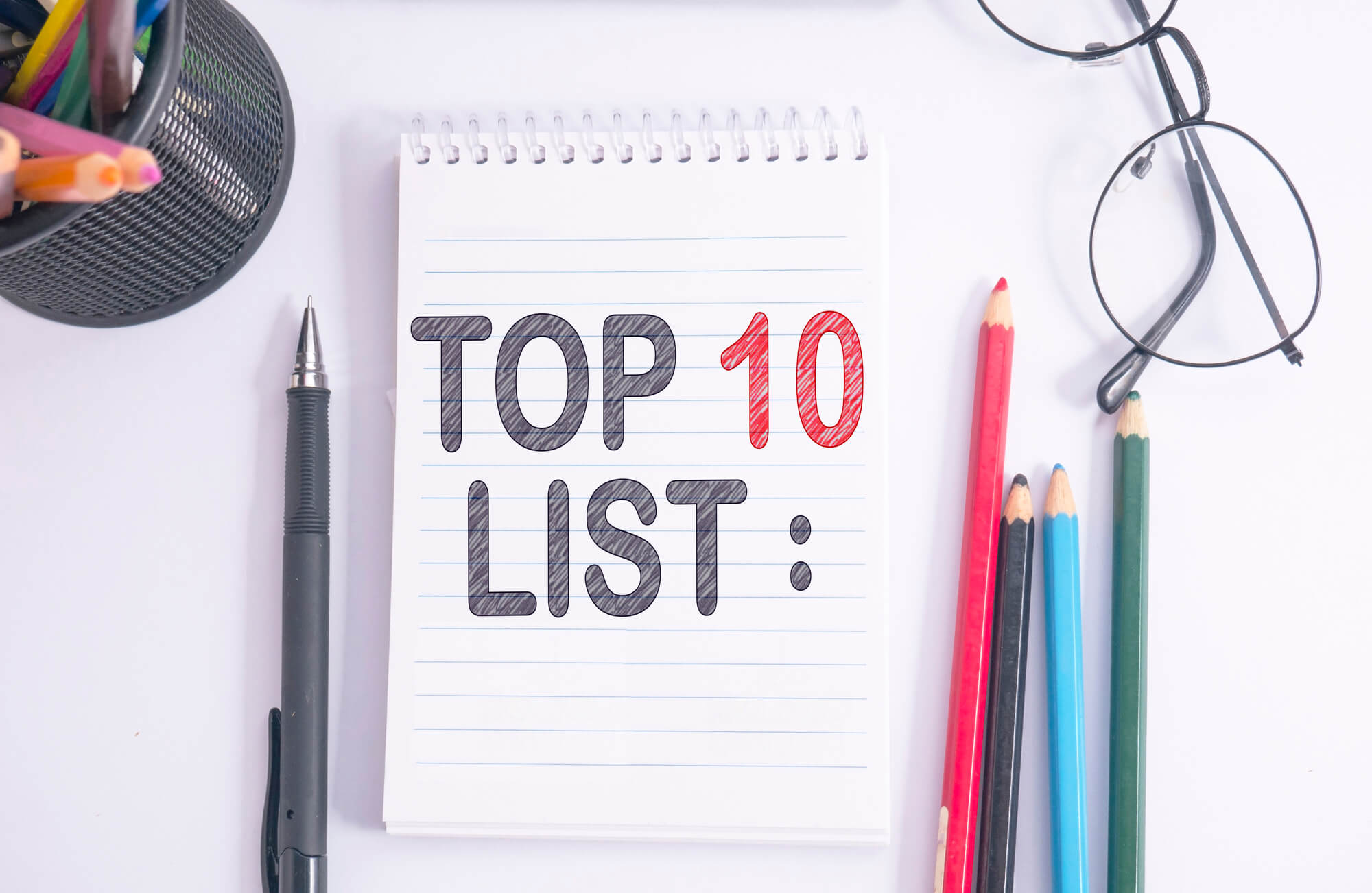 making a top 10 list
