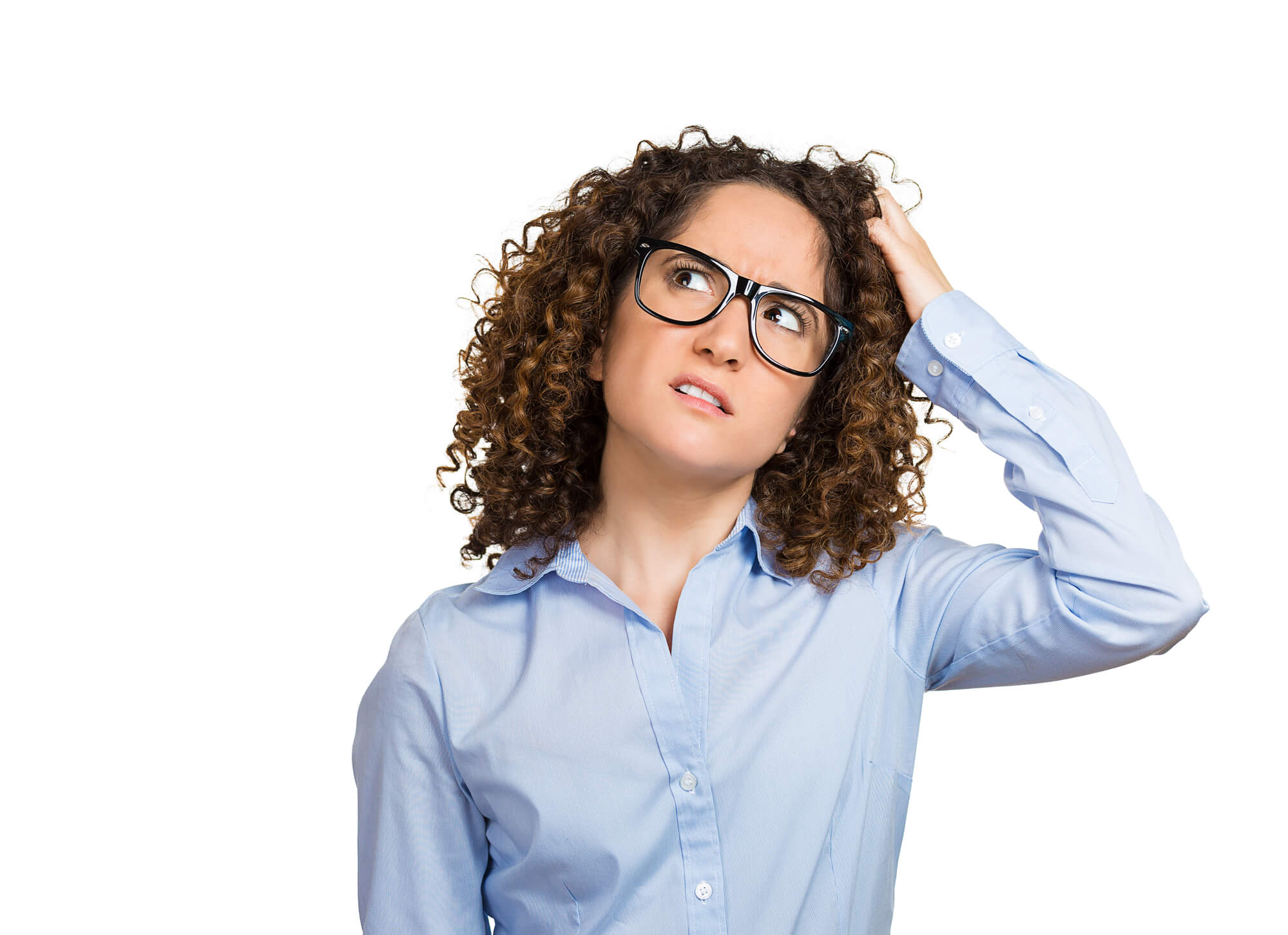 confused woman