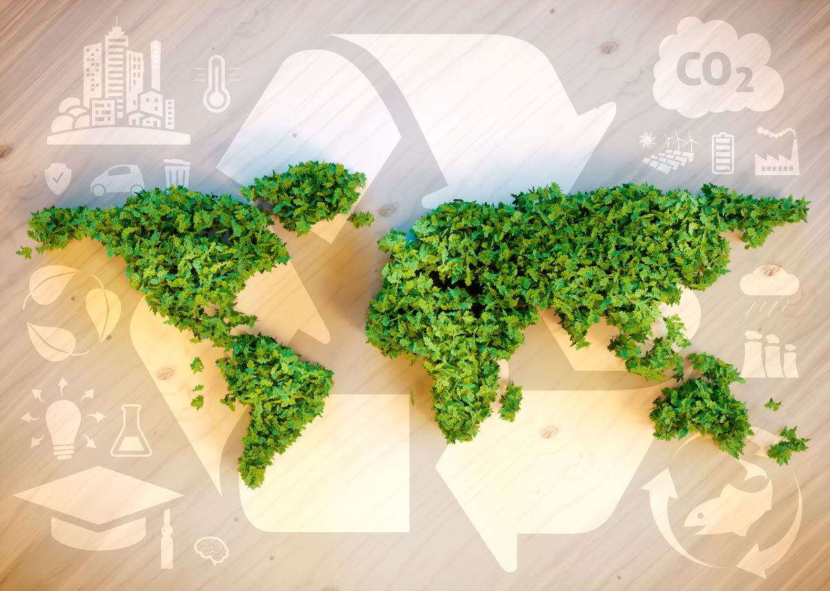 sustainability messaging concept image