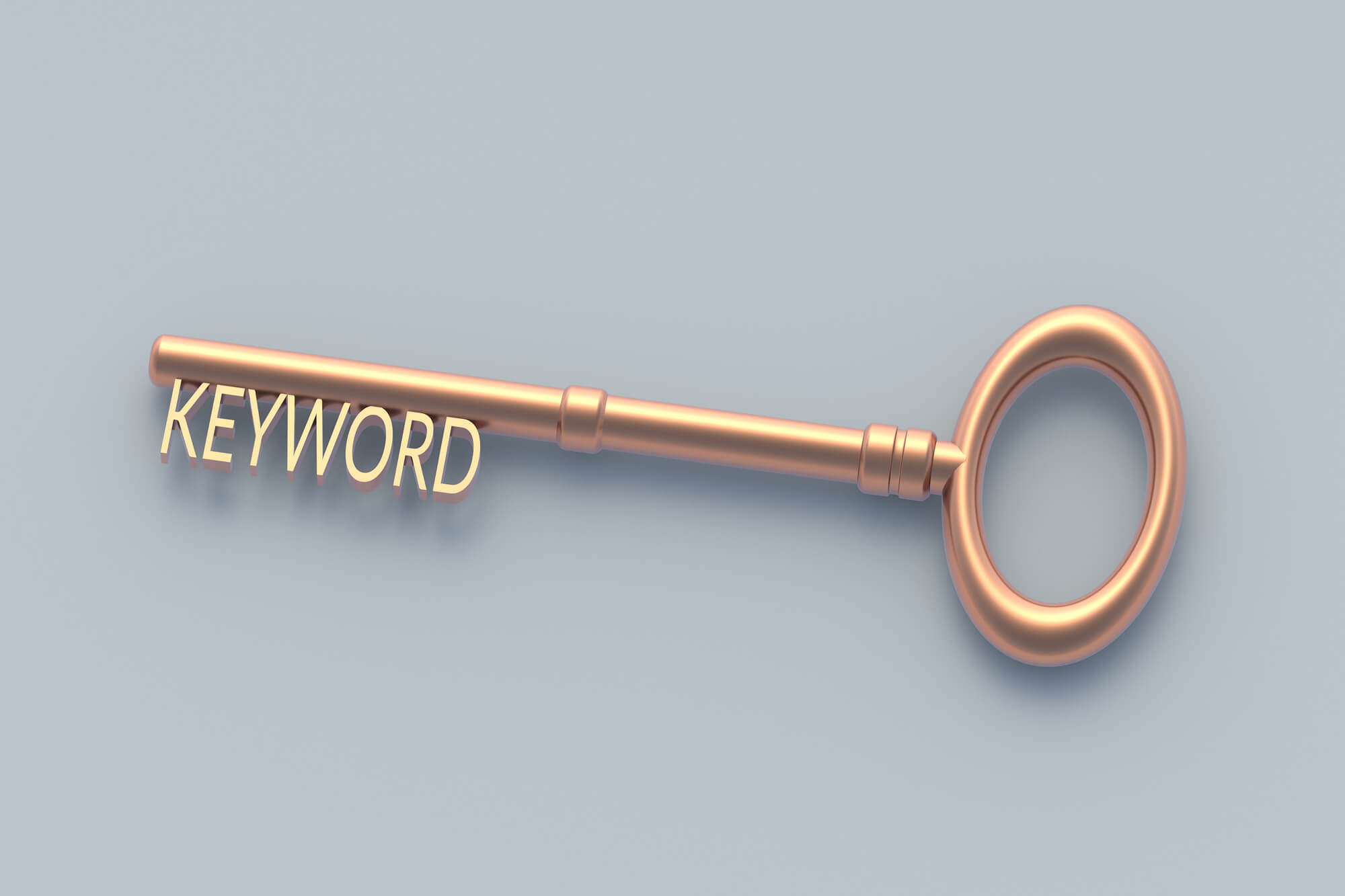 key with the word keyword