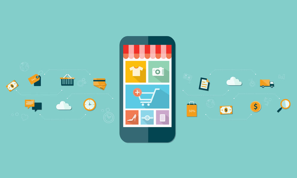 Social commerce shopping features.