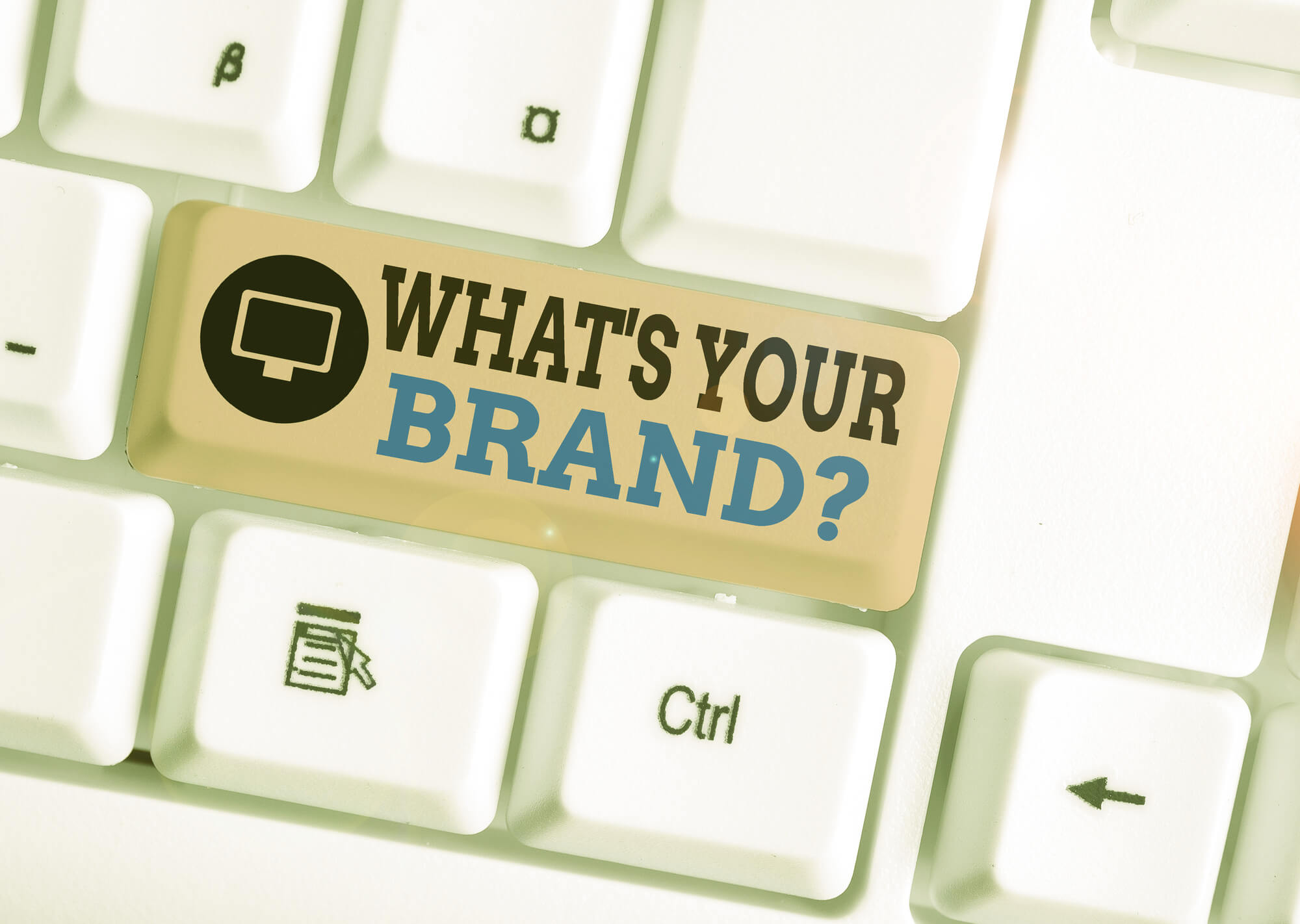 what's your brand key on keyboard