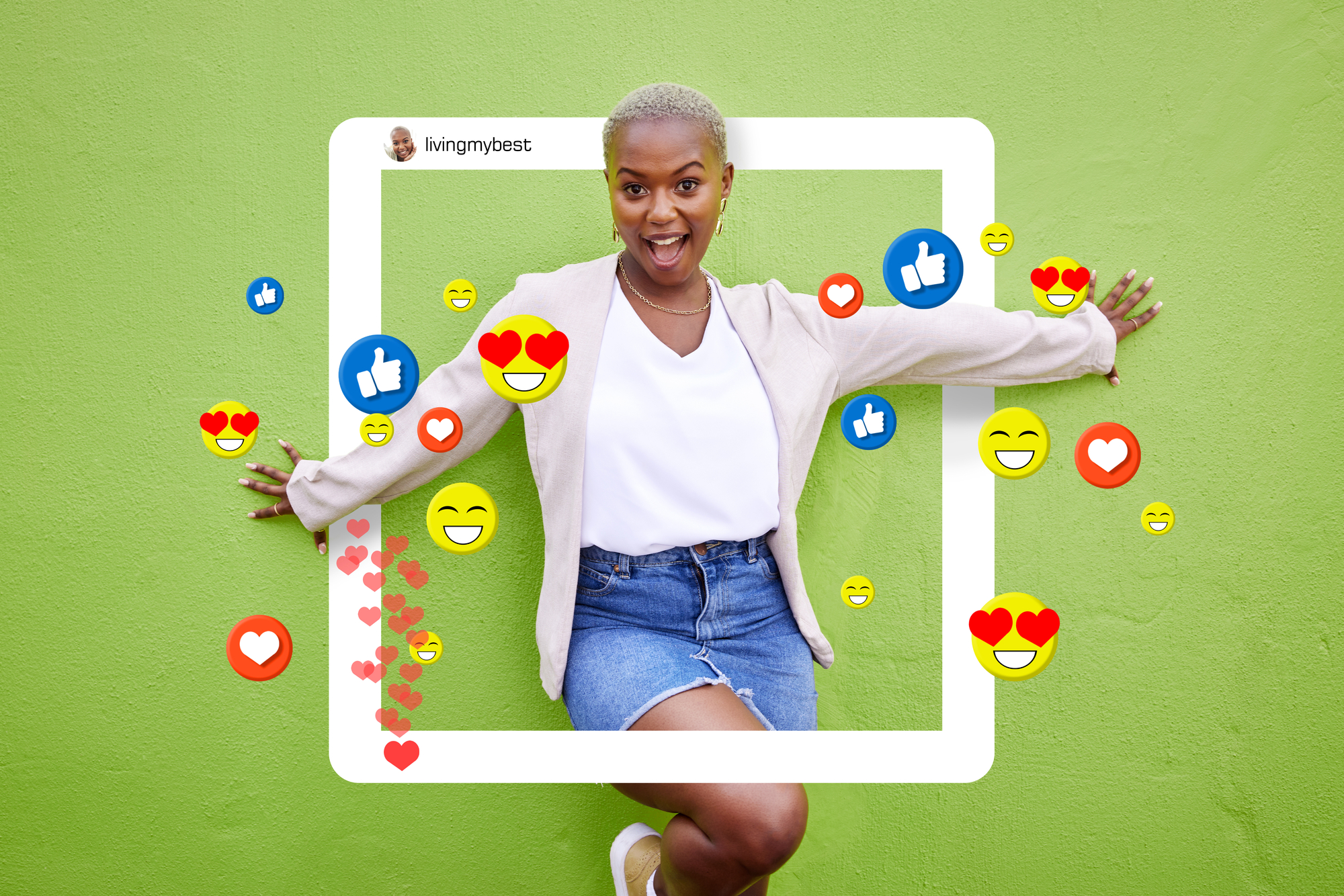 influencer on social media