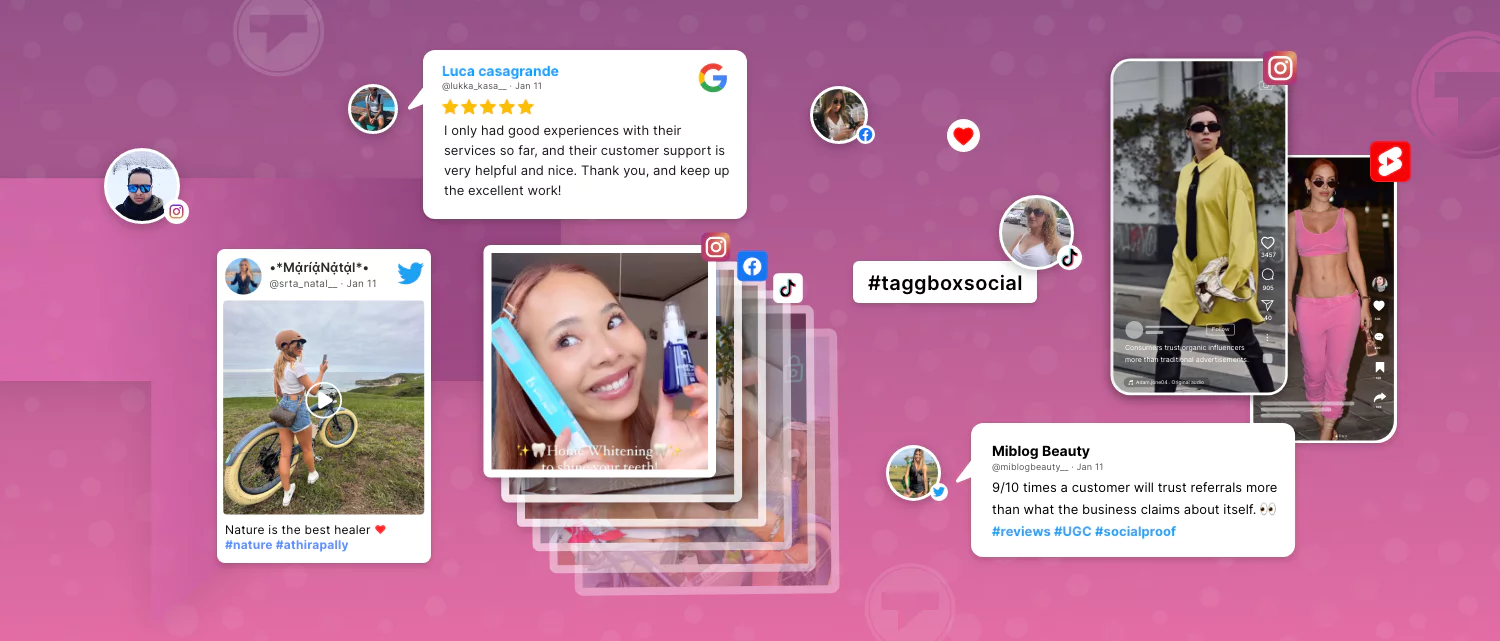 user-generated content banner