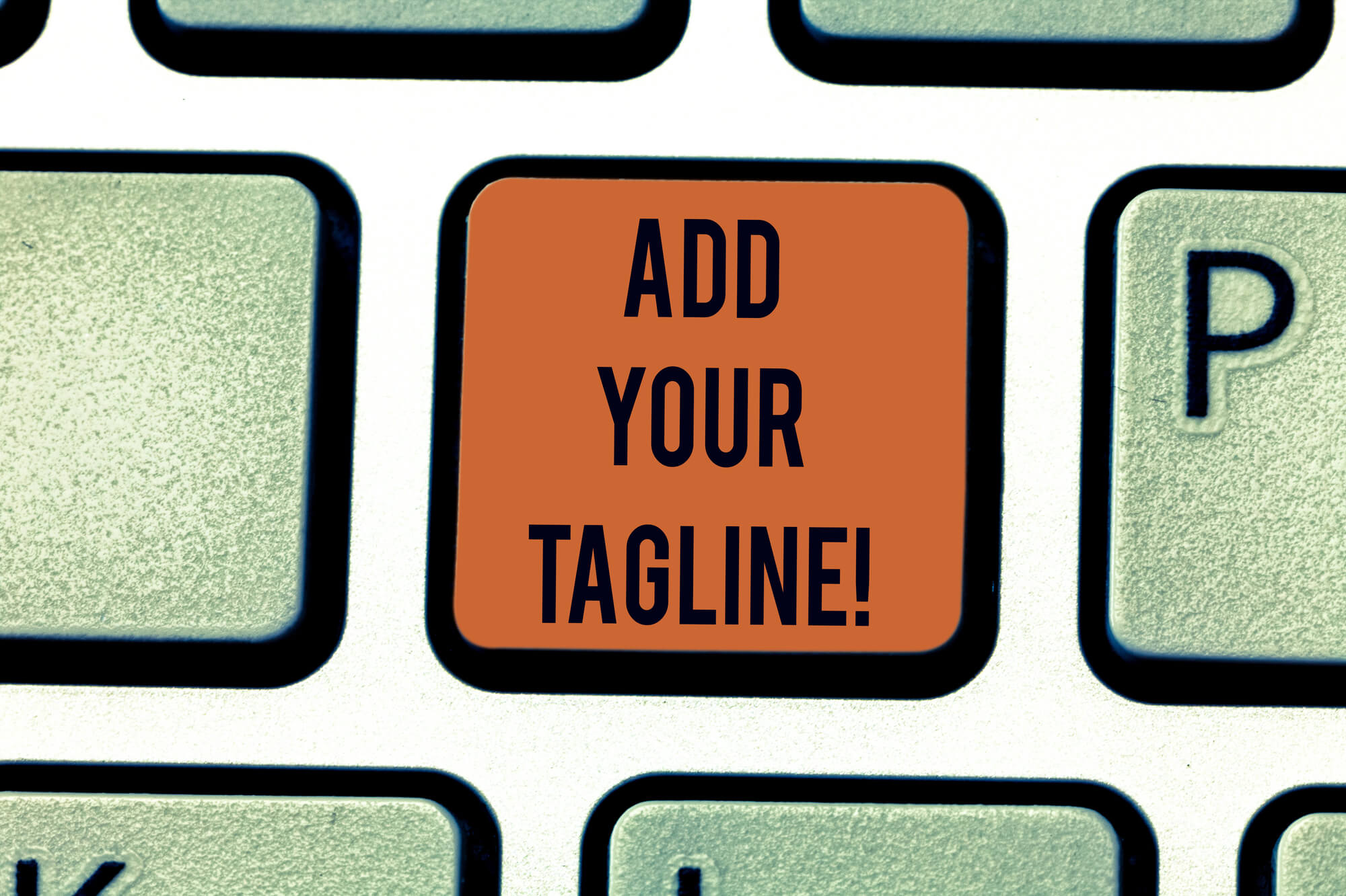 add a tagline