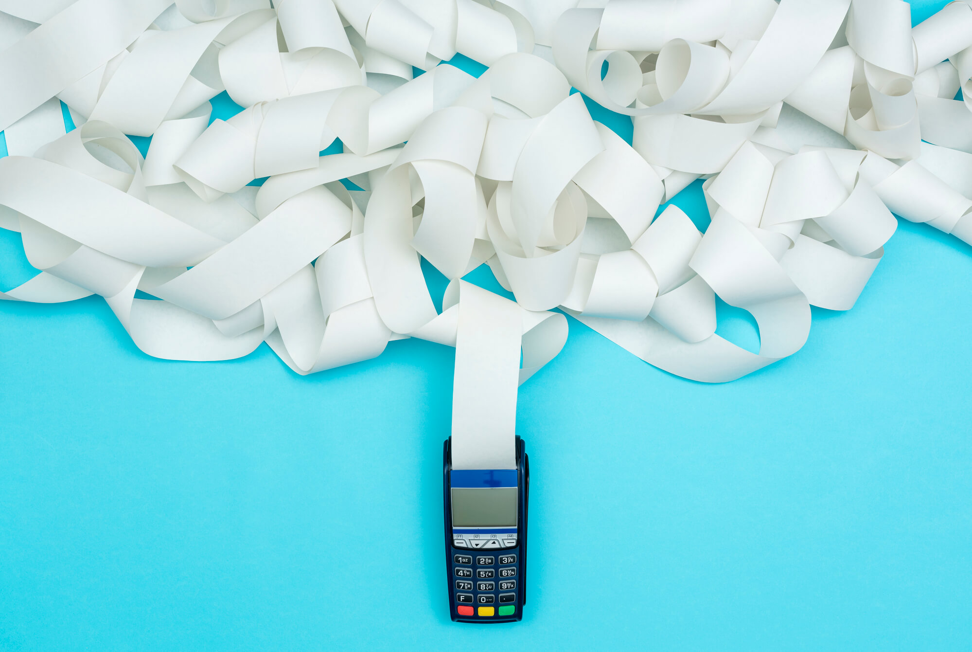 POS with very long receipt