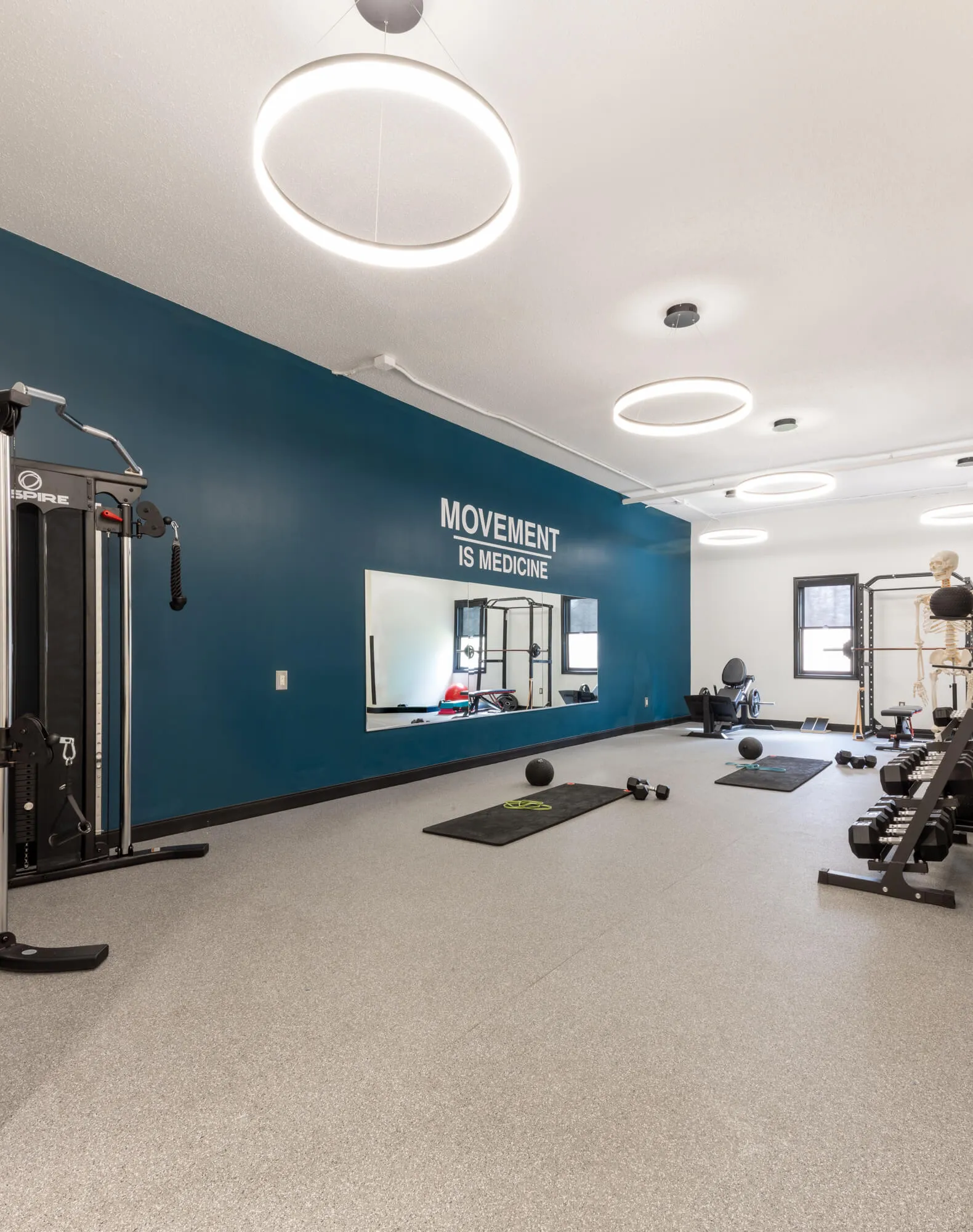 Clinic interior at Next Level PT physical therapy in Westlake, OH.