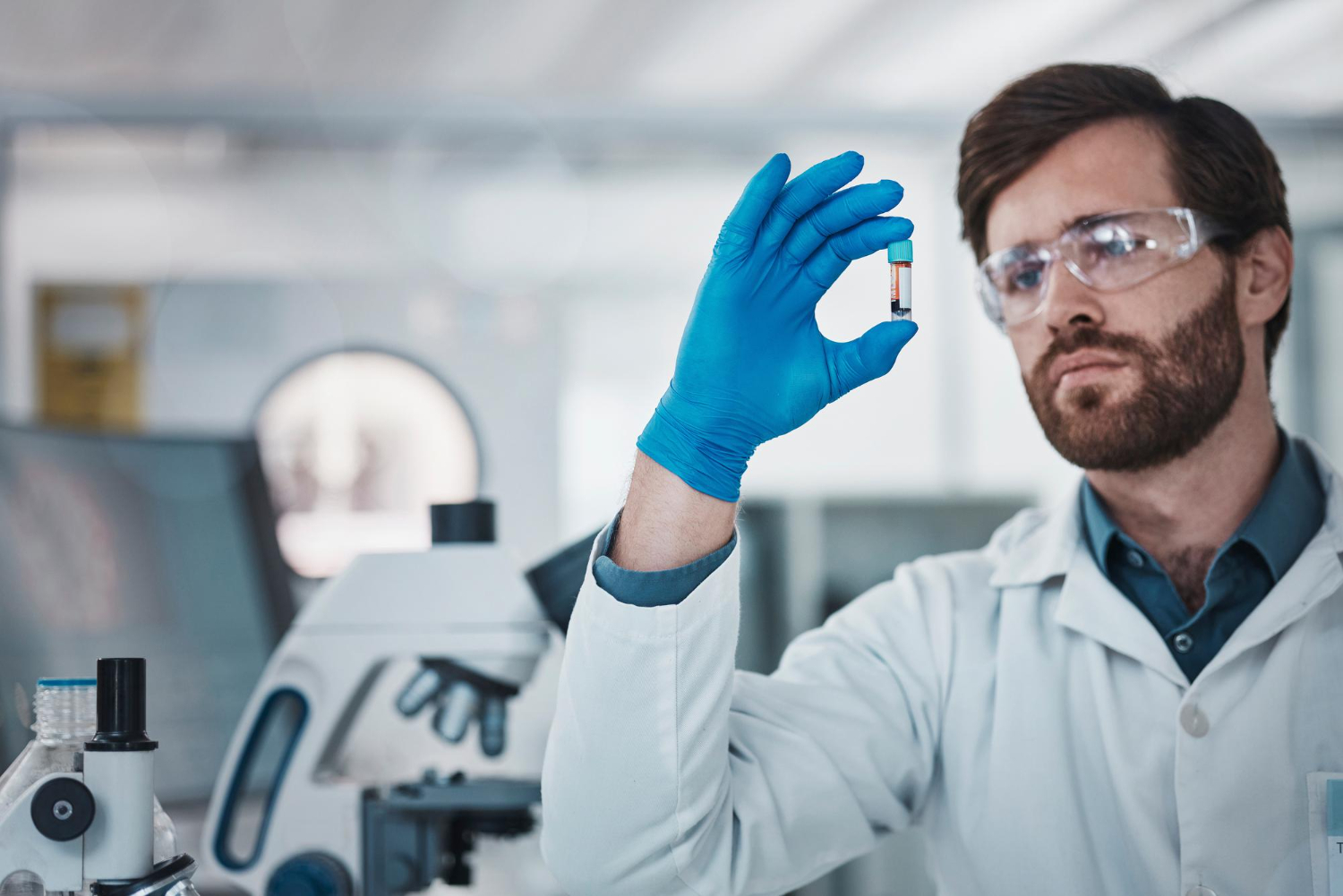Clinician adjusting a patient's plan based on lab response rather than guesswork