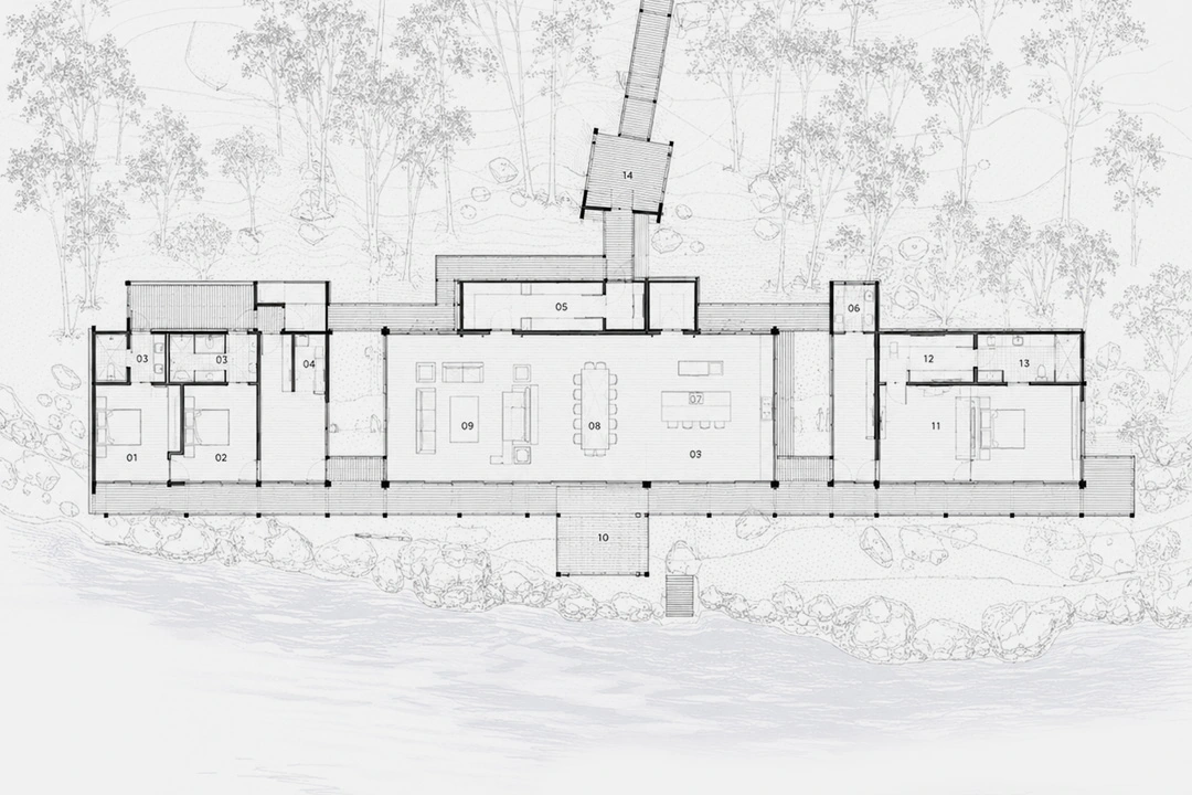 River house floor plan 