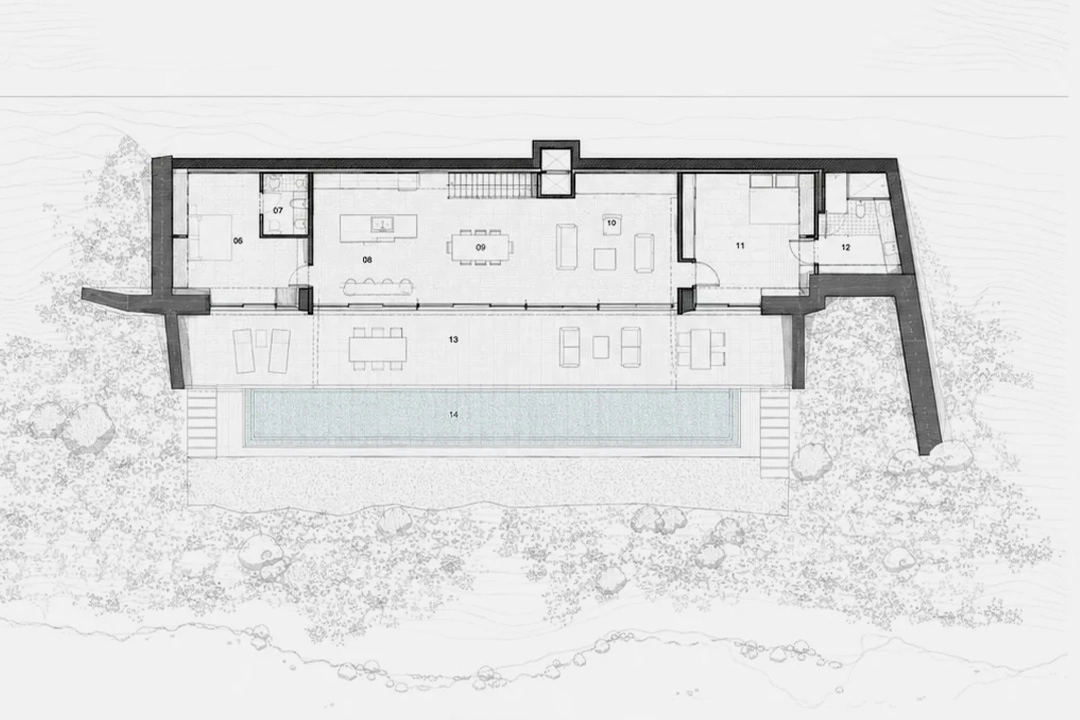 Floor plan for heath house 