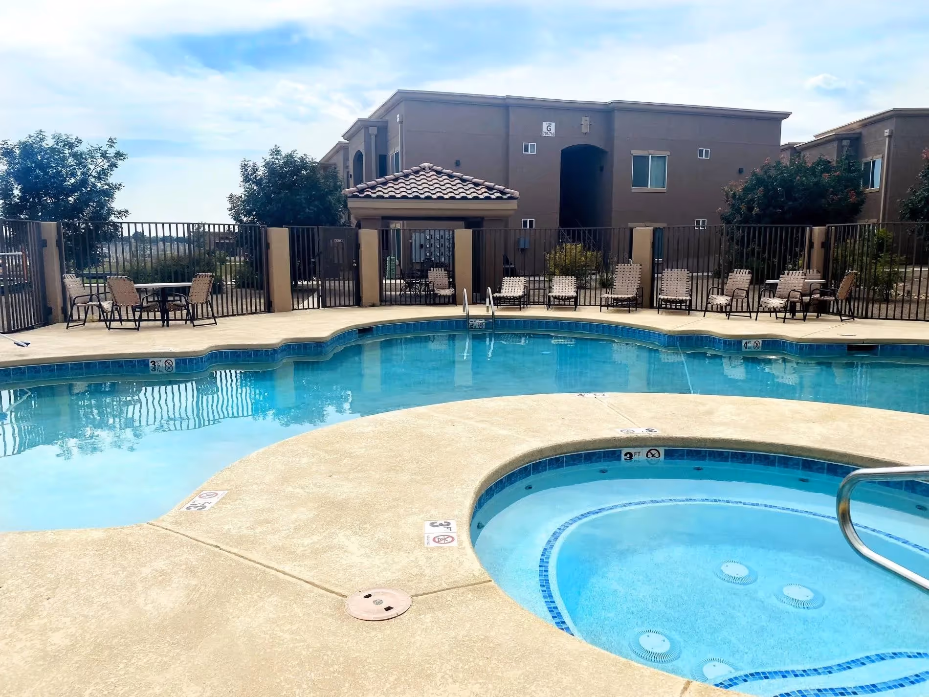 Pool area