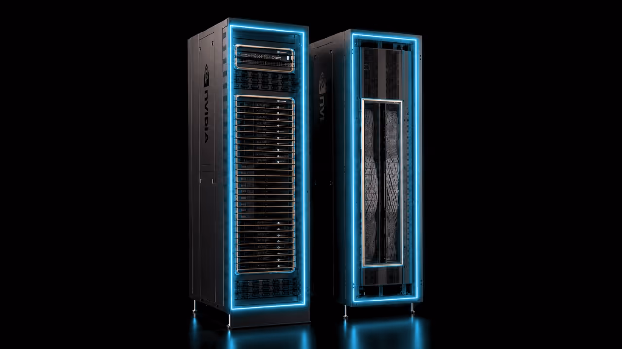 NVIDIA HGX B300 8-GPU baseboard render