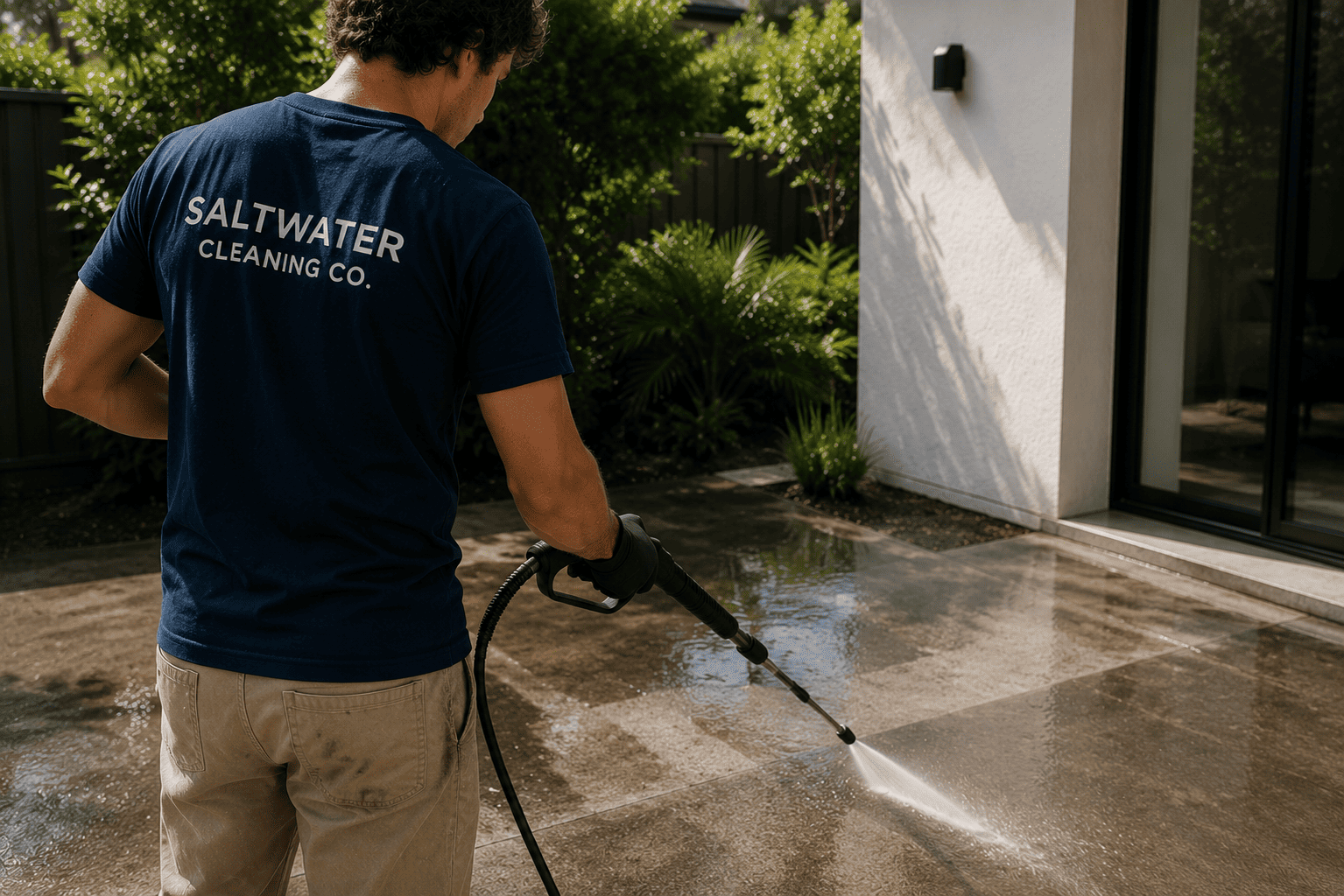 Pressure cleaning Byron Bay