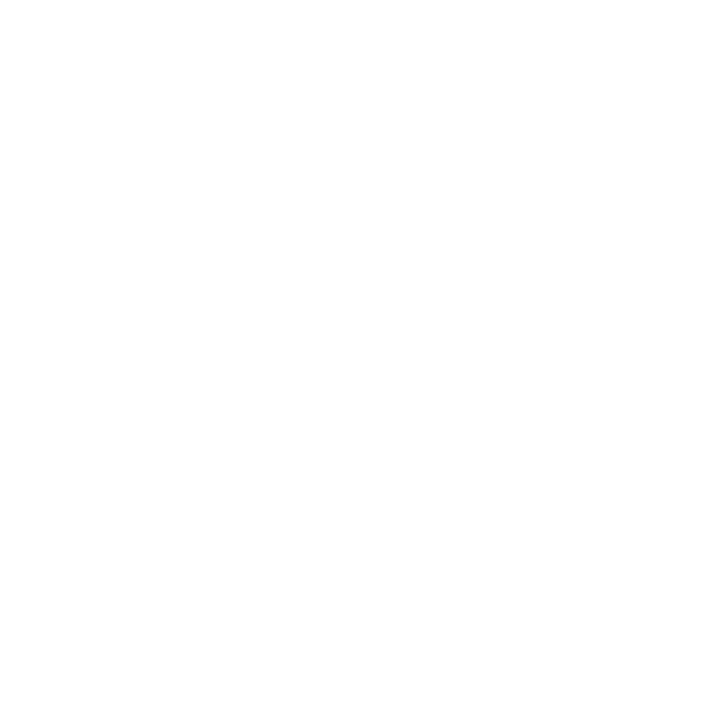 White arrow pointing down inside a white-outlined location pin on a black background.