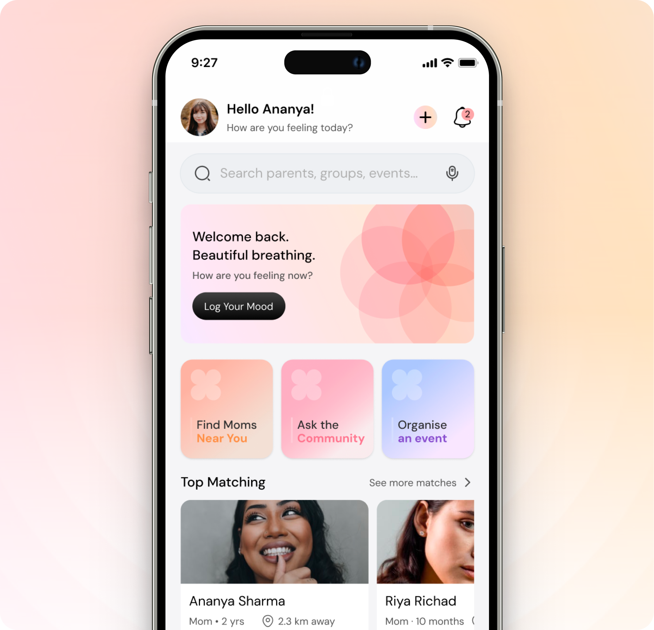 mobile app