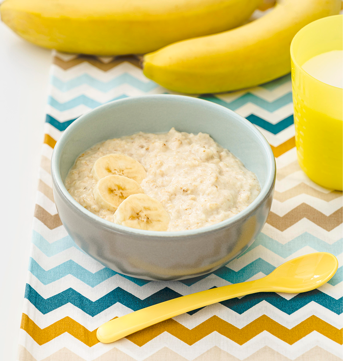 Ragi Porridge With Banana