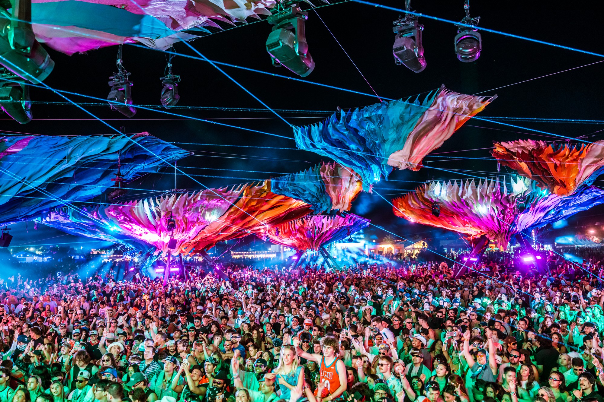 Coachella 2026 Do LaB Stage — festival house lighting design and grandMA3 programming by Jake Roeber, Visually Impressive Productions.
