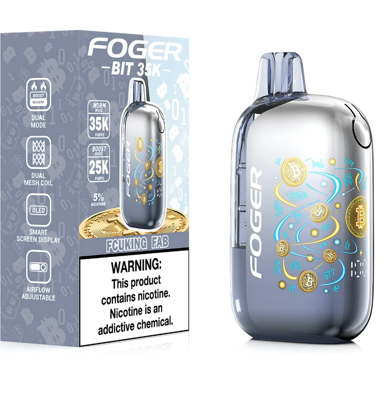 Foger Bit 35K Fcuking Fab disposable vape at Ember Smoke & Vape in Mesa