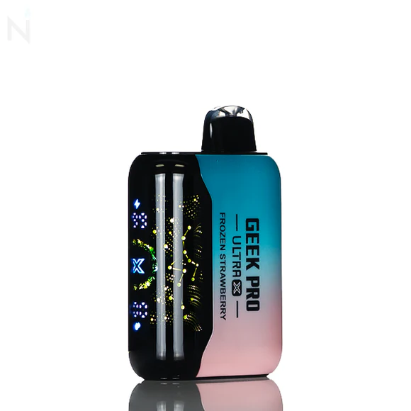 Geek Pro Ultra X 45K Frozen Strawberry disposable vape at Ember Smoke & Vape in Mesa