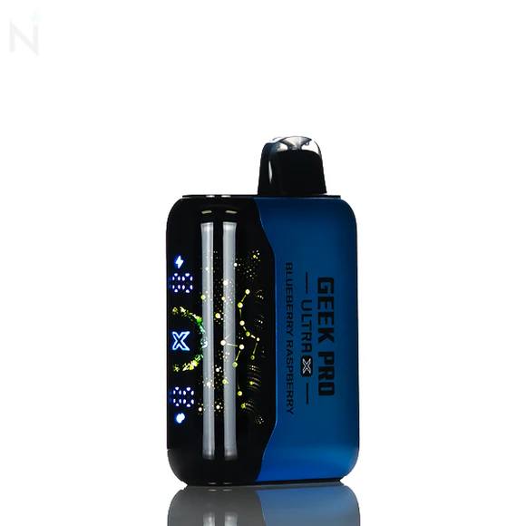 Geek Pro Ultra X 45K Blueberry Raspberry disposable vape at Ember Smoke & Vape in Mesa