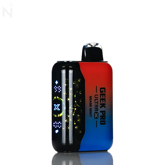 Geek Pro Ultra X 45K Miami Mint disposable vape at Ember Smoke & Vape in Mesa