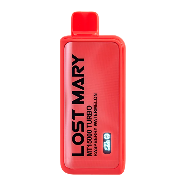 Lost Mary MT15000 Turbo Raspberry Watermelon disposable vape at Ember Smoke & Vape in Mesa