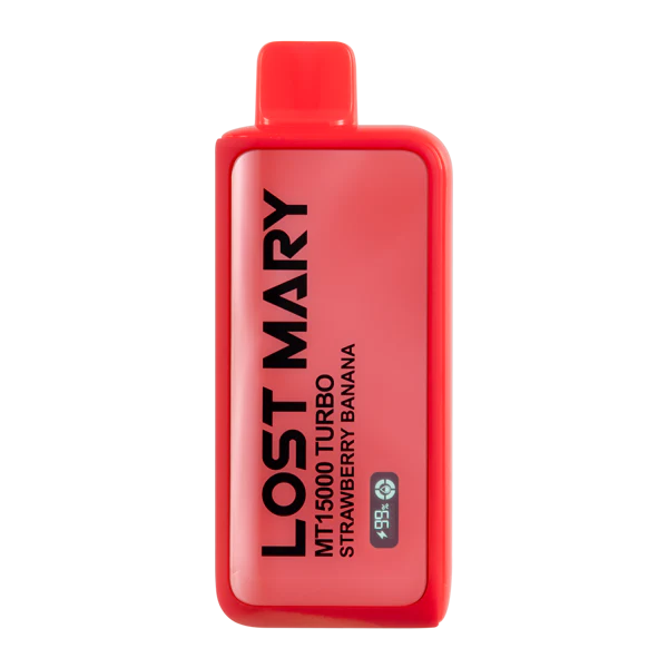 Lost Mary MT15000 Turbo Strawberry Banana disposable vape at Ember Smoke & Vape in Mesa