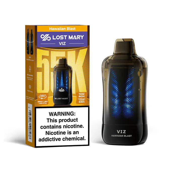 Lost Mary VIZ 55K Hawaiian Blast disposable vape at Ember Smoke & Vape in Mesa