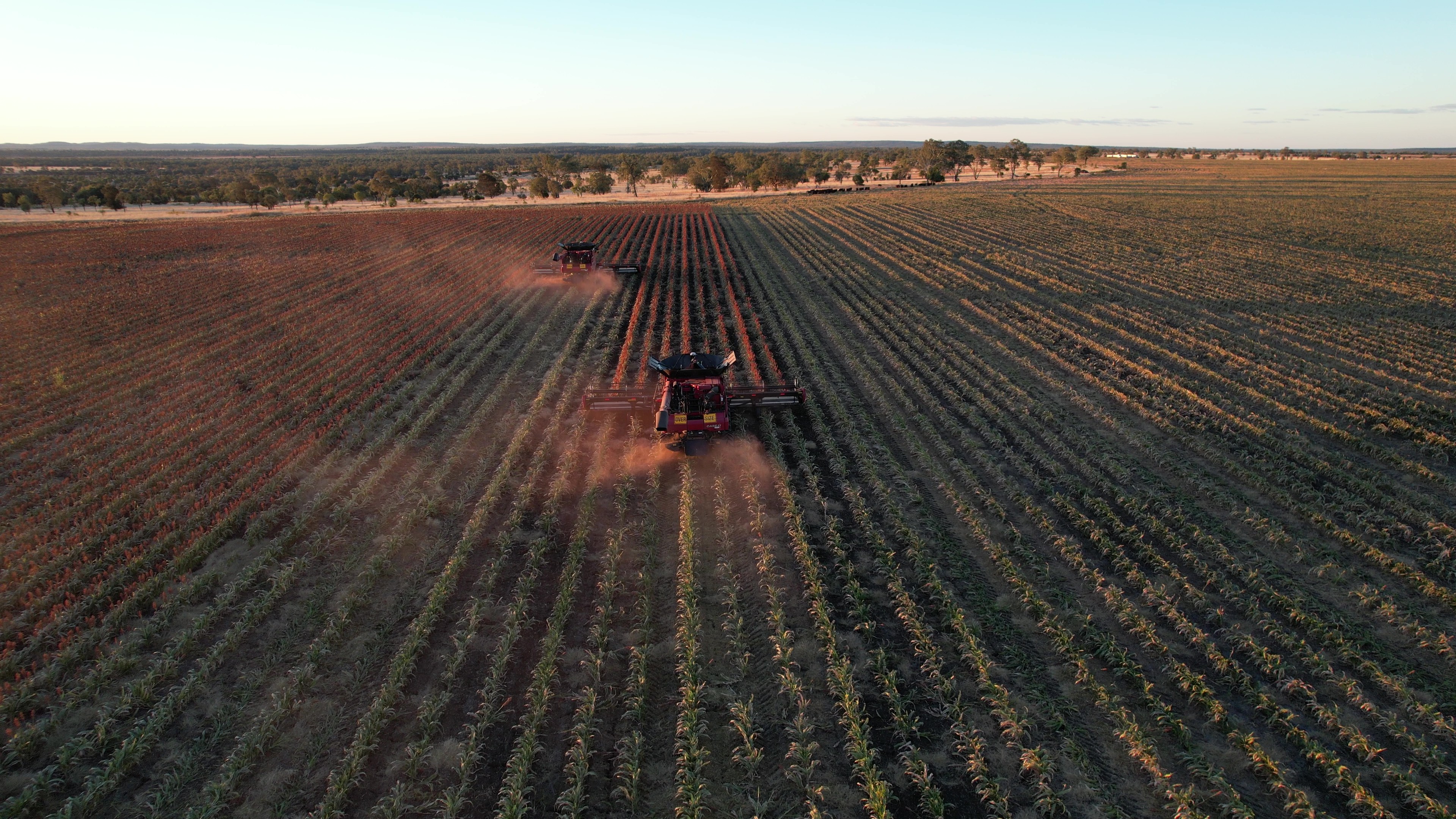 Aerial view of the Iona Downs site in Central Queensland