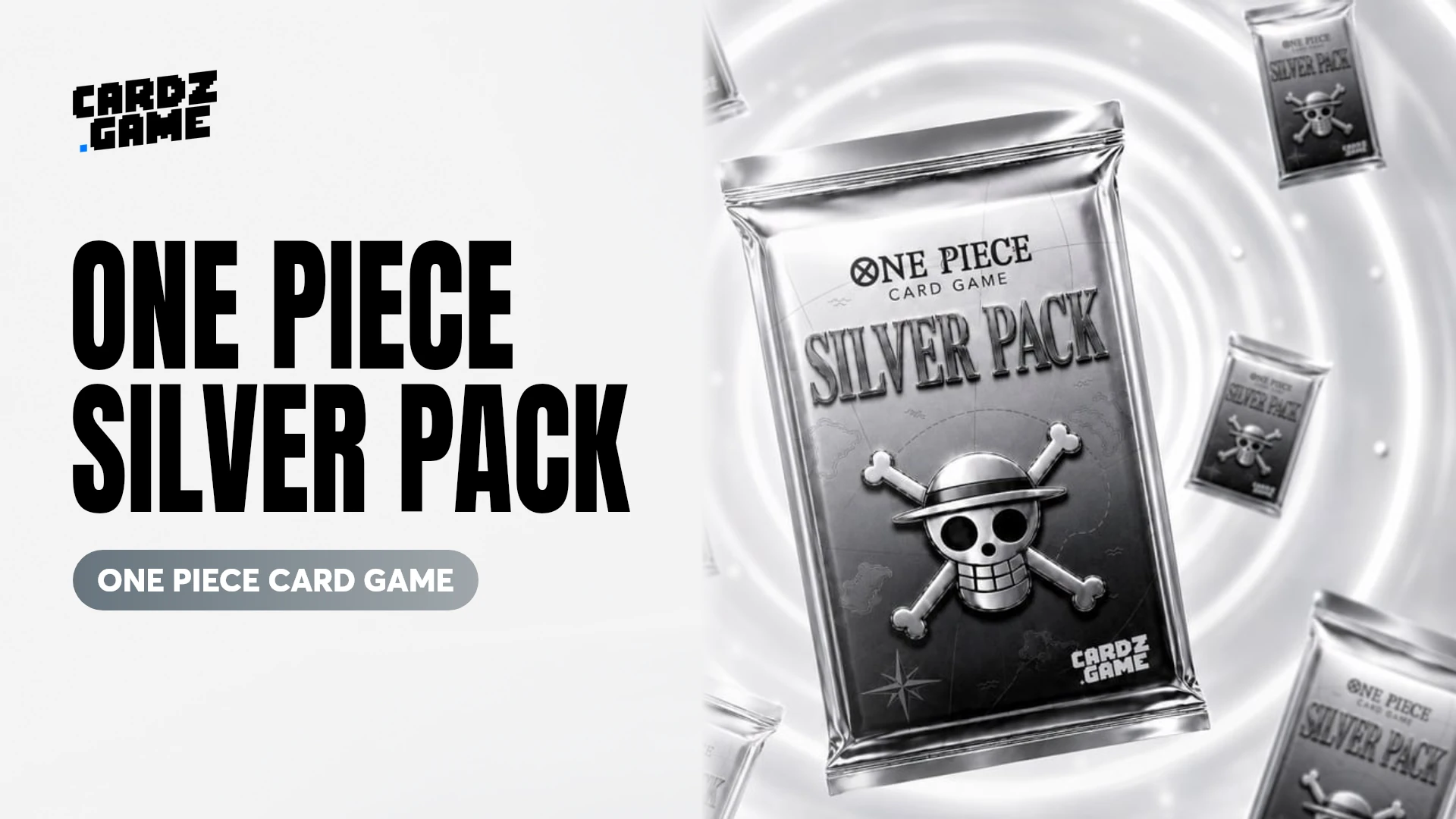 CARDZ One Piece Silver Pack August 2026 launch banner